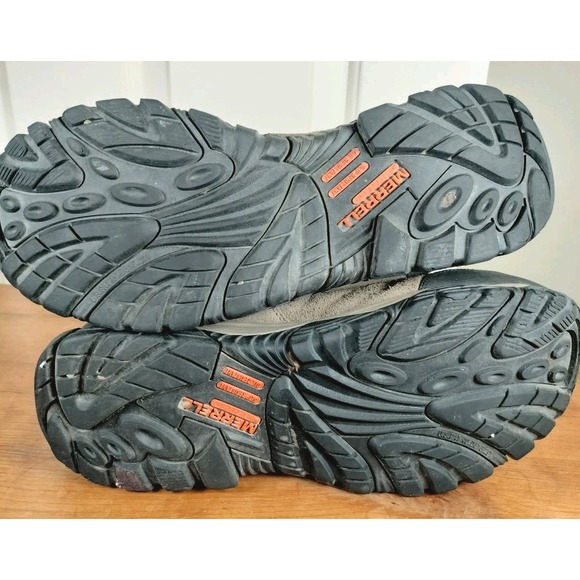 Merrell Work Moab Onset Mid Waterproof Composite Toe Boots Men\'s Size 12M J09951 main image 5